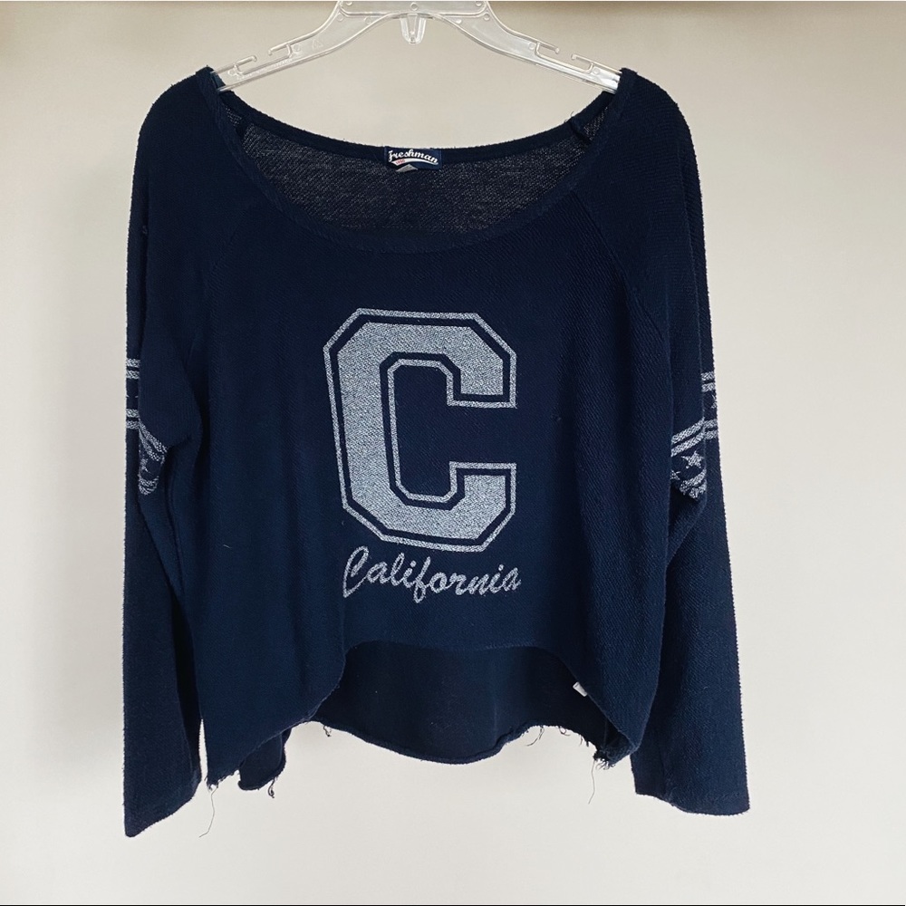 Navy Blue California Long Sleeve Shirt